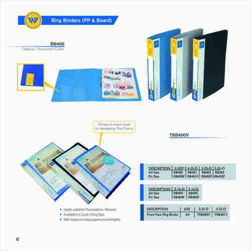 Ring binders