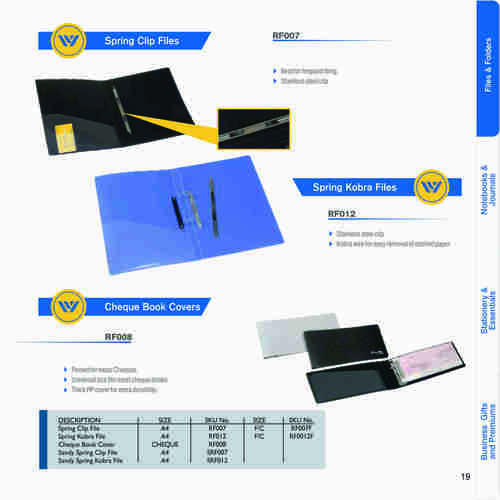 Spring Clip Files