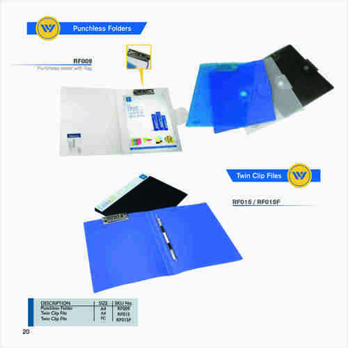 Punchless Folders