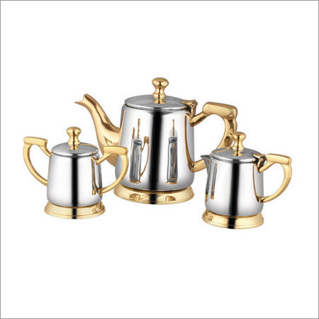Brass Steel Kettle Set