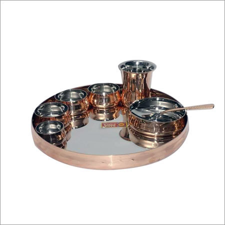 Brass Thali Set