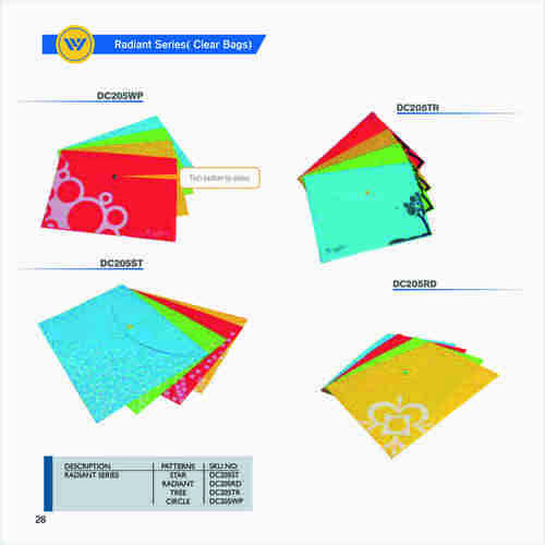 Radiant Series Clear Bags