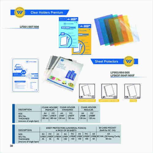 Clear Holder Premium