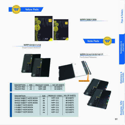 Yellow Pads