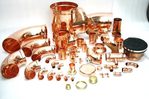 Polished Copper Pipe