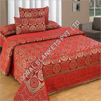 Chenille Designer Double Bed Sheet