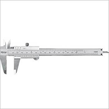 Vernier Caliper - Metal Construction, 0.03 mm Accuracy | Metallic Finish, Precision Measurement Tool