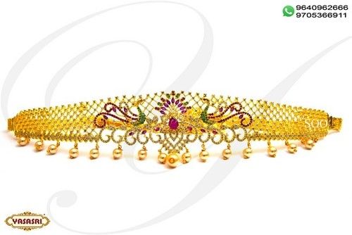 Golden Ladies Waist Belt