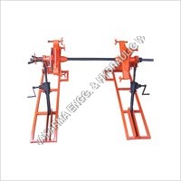 Cable Drum Lifting Jack - Hydraulic Force, 100 Weight Capacity | 1-10 Ton Usage, Yellow And Orange Yellow Colors, 12 Month Warranty