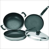 Elite Non Stick 4 Pcs Gift Set Interior Coating: Greblon ( 2 Layer )