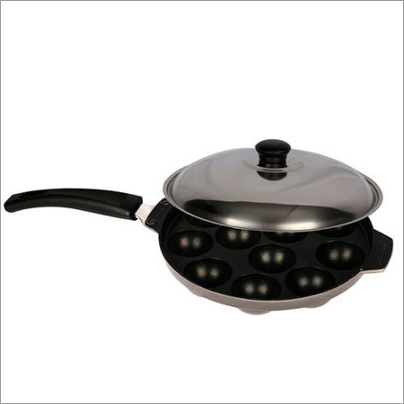 Elite Non Stick Appam Paatra Interior Coating: Greblon ( 2 Layer )