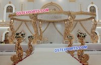 Hand Carved Mandap For Wedding