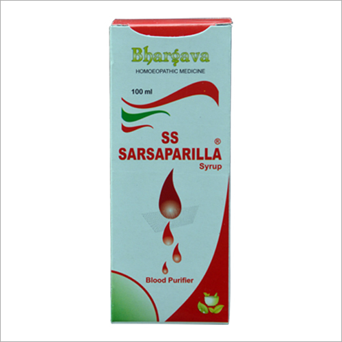 SS Sarsaparilla Syrup