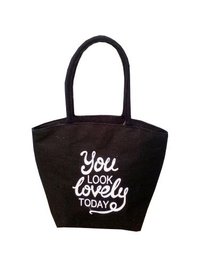 Customized Jute Shopping Bag - Standard Size, Standard Color | Customizable Design, Logo, and Size Options for Enhanced Shopping Experience