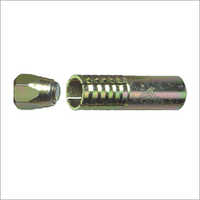 Taper Nut And Sleeve Anchor - Galvanized Mild Steel, Various Sizes 6mm To 10mm Rod Diameter, Internal Threaded Design For Ceiling Suspension, High Tension Load Up To 9.7 Kn