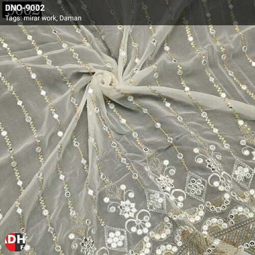 All over daman embroidered duptta made by Madhav fashion surat