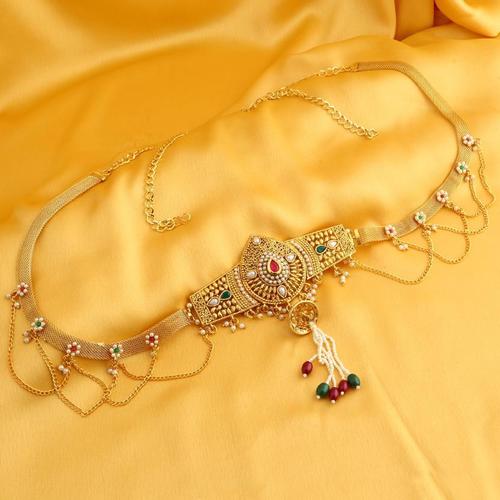 Traditional Design Gold Plated Kamarband Gender: Children