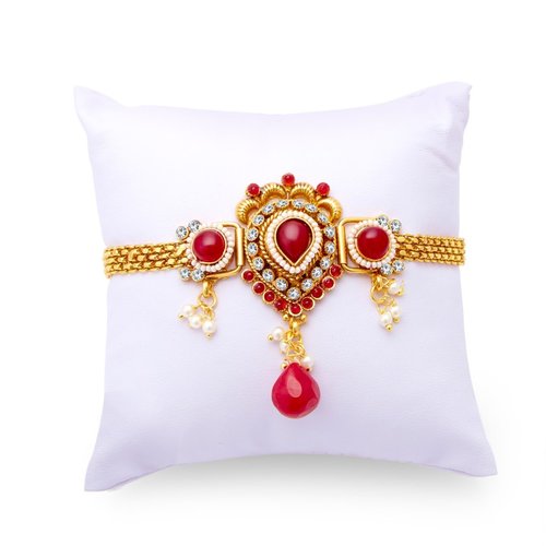 Classy Gold Plated Bajuband For Women Free Size Gender: Children