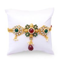 Excellent Free Size Gold Plated Bajuband Gender: Children