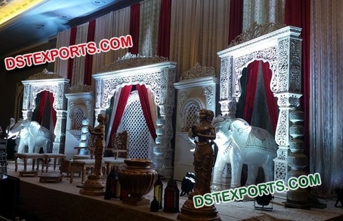 Custmoized Indian Wedding Stage Set