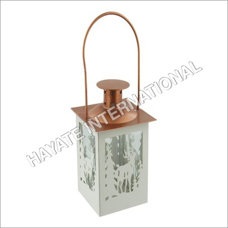 Glass Christmas Lantern