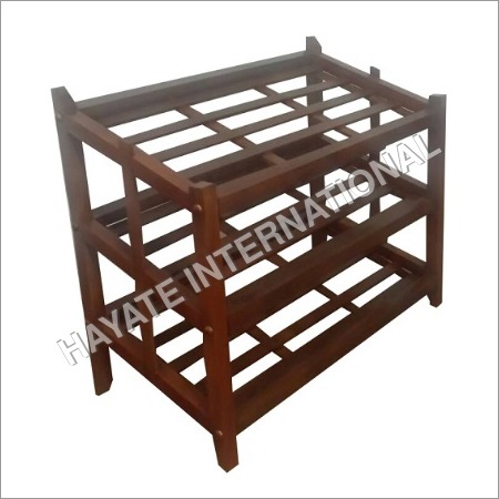 Wood Shoe Rack