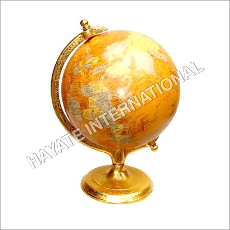 Gold Aluminium Globe