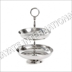 Bowl 2 Tier Cake Stand