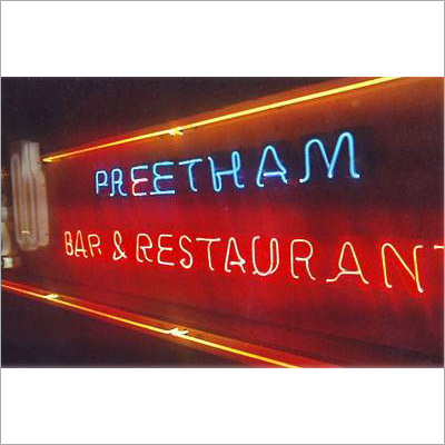 LED Neon Advertising Sign Board