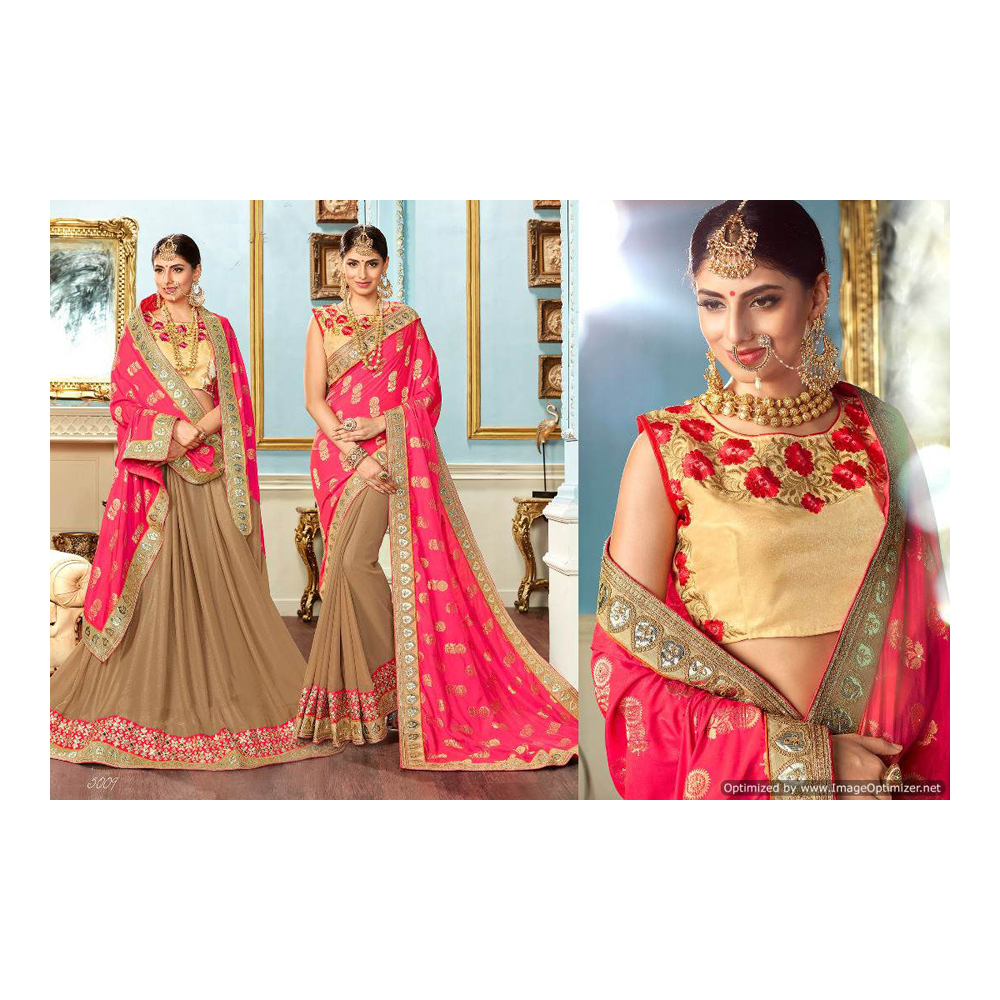 Heavy Embline Designer Sarees