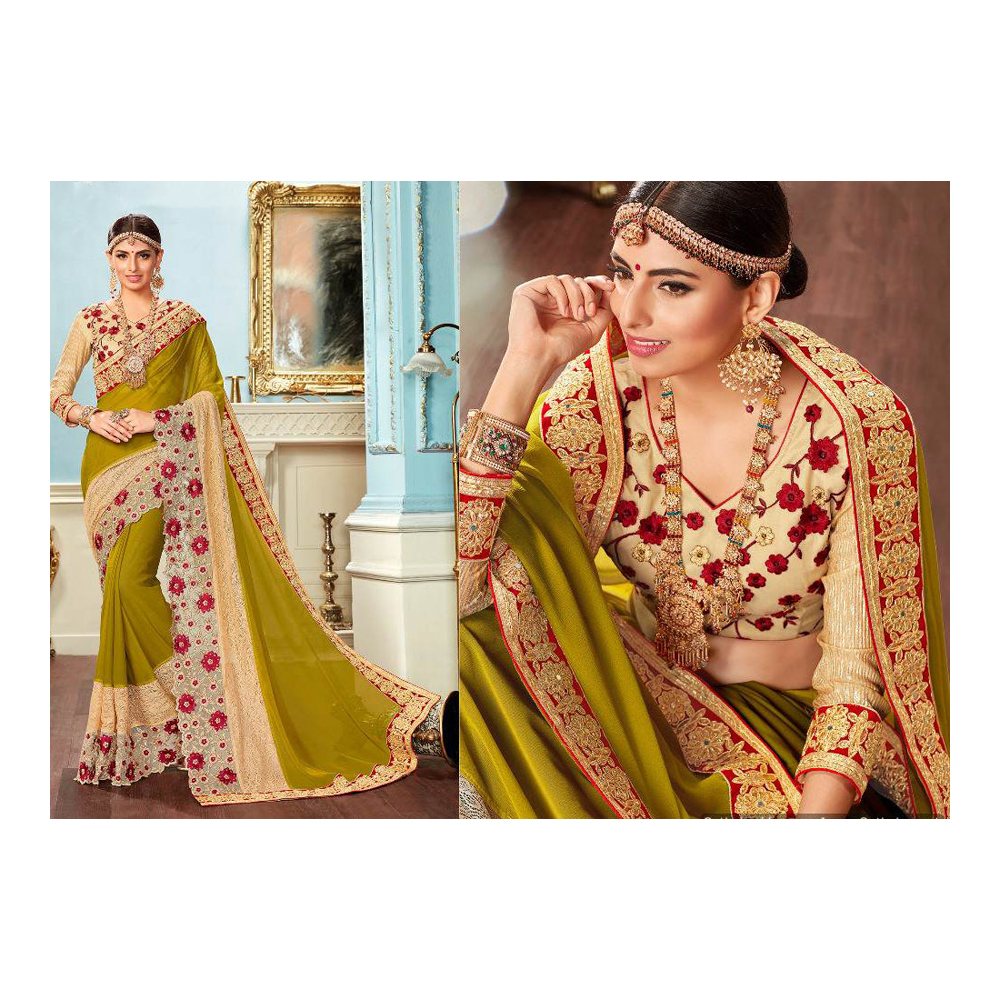 Heavy Designer Embline Sarees