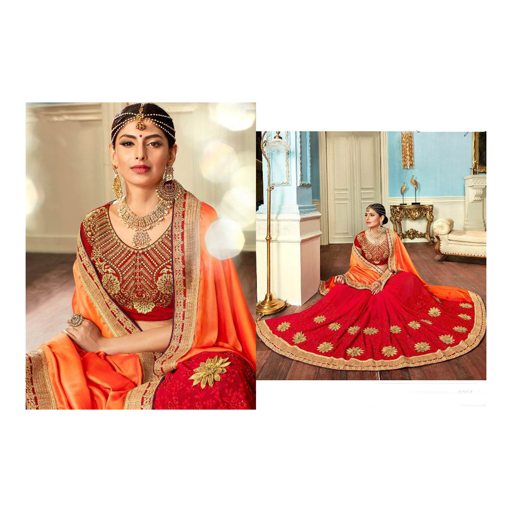 Ladies Heavy Embline Sarees