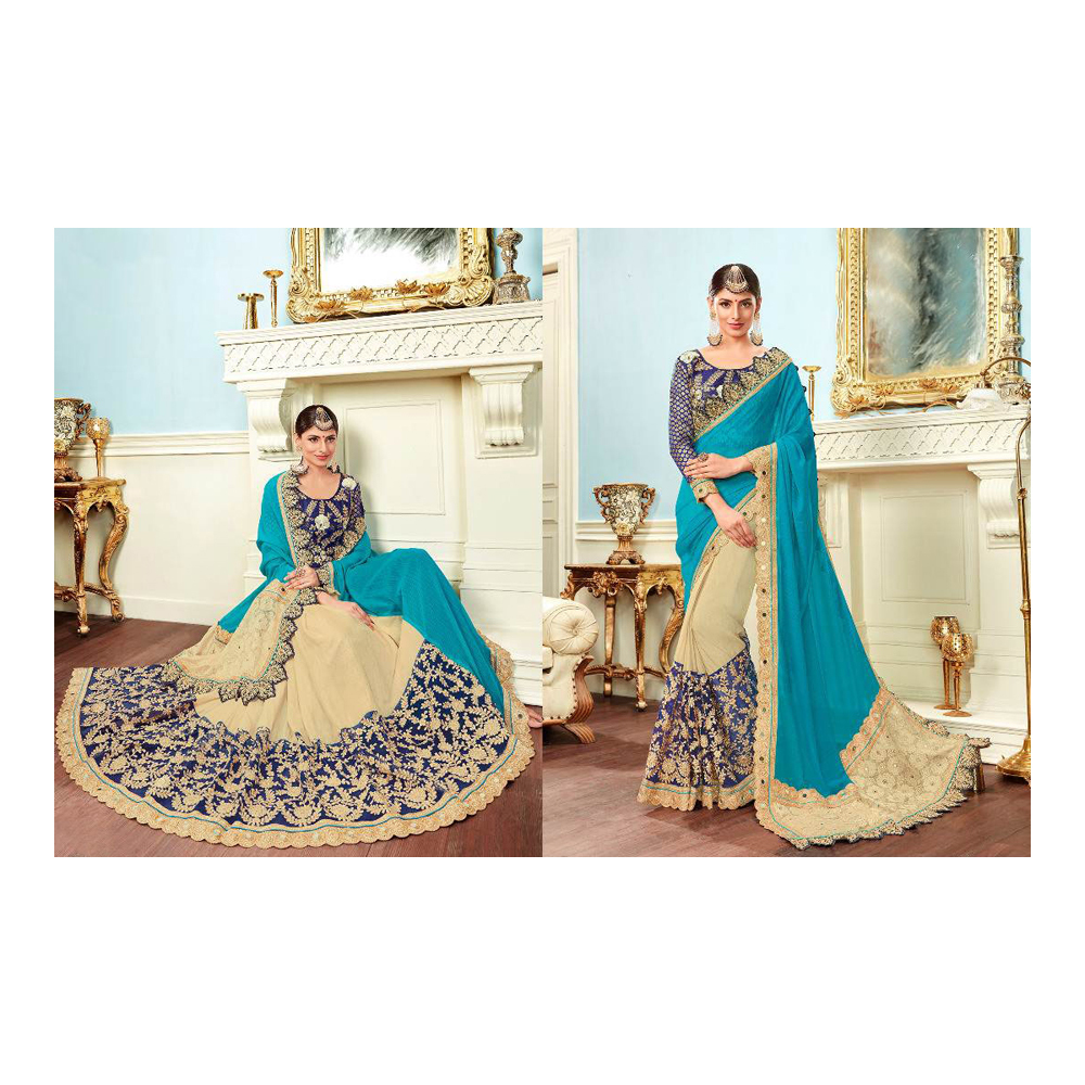 Ladies Heavy Embline Fancy Sarees