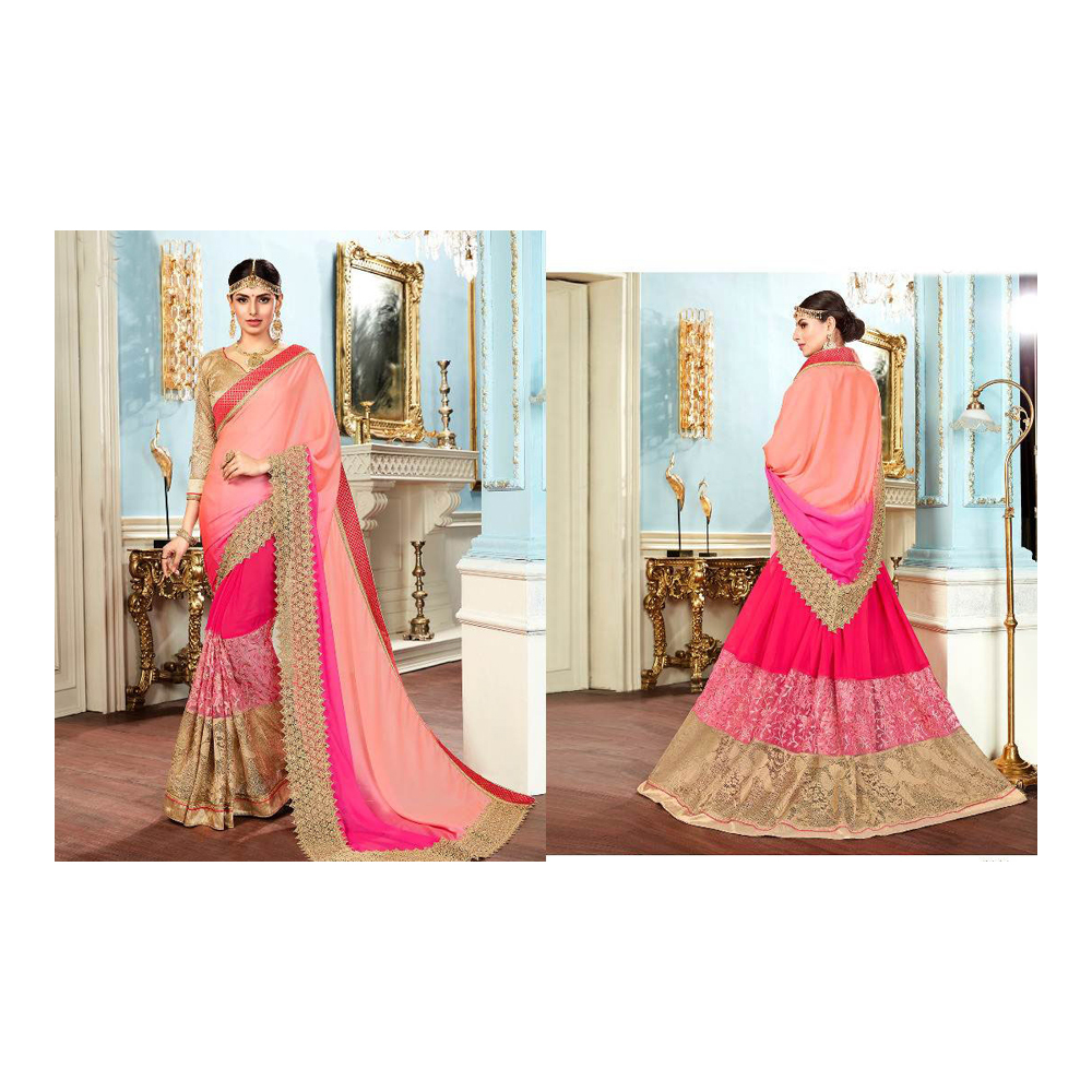 Ladies Heavy Embline Sarees