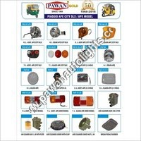 Piaggio Ape Auto Lights