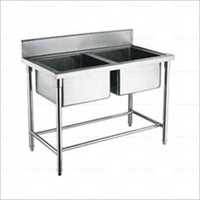 Mobile Table Stainless Steel Sink