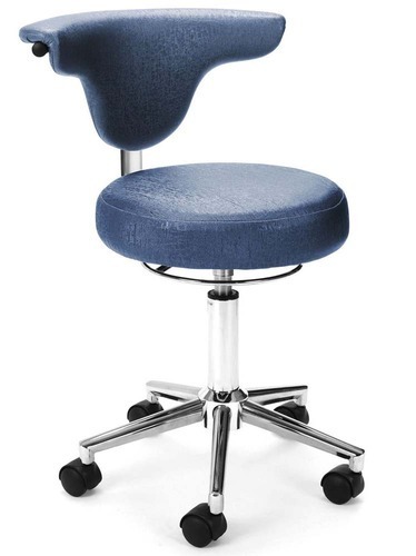 Doctors Chairs - Metal Construction, 10-20 kg Weight Range | Gray Color, Ideal for Hospital Use