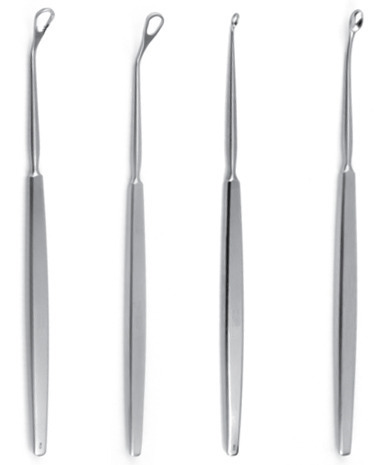 Sinus Curettes Color Code: Silver