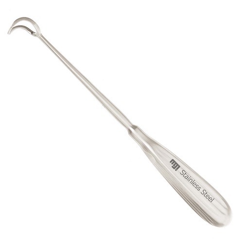 Stainless Steel Backmann Adenoid Curette