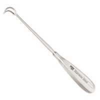 Stainless Steel Backmann Adenoid Curette