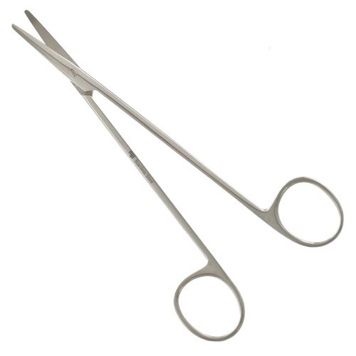 Stainless Steel Woods Tonsil Scissors Straight