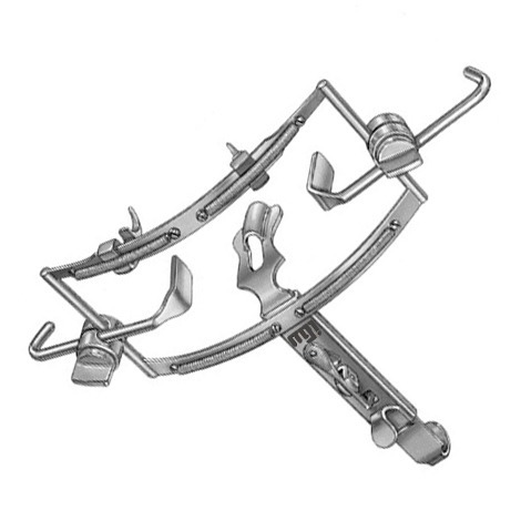 Stainless Steel Dingman Mouth Gag With 3 Tongue Plate