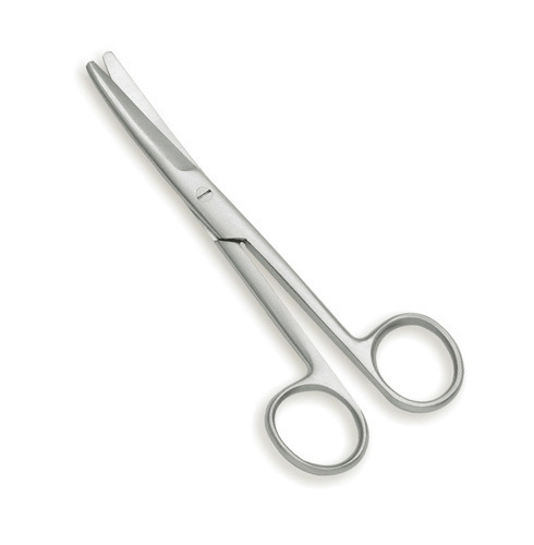 Mayo Scissors Curved Color Code: Silver
