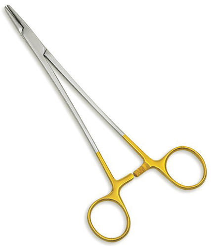 Surgical Needle Holders - Metal | For Hospital Use, Suitable for Doctors, Lightweight Design (10-25 Grams)