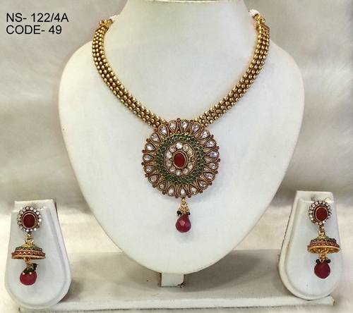 Copper Alloy Necklace  Set