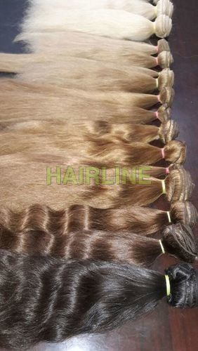 Different Blonde - Remy Indian Hair, Multi Colored Human Hair for Versatile Styling