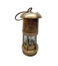 Antique Lanterns - Brass, Small To Large, Yellow | Polished Metal, Easy To Clean, Artificial Decoration For Gifting