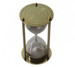 Yellow Antique Sand Timer