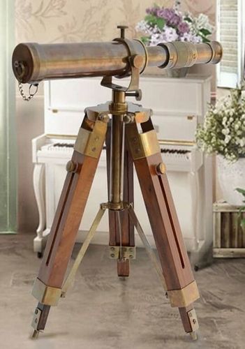 Golden Decorative Table Telescope