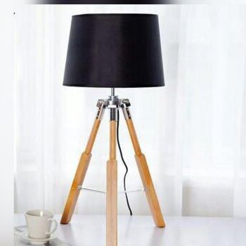 Black Antique Table Lamp